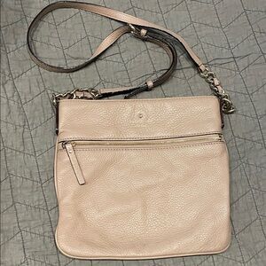Kate Spade tan Leather Crossbody Bag